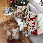 Home Decoration Rich Styles Christmas Throw Pillowcase Sofa Linen - H&A Outlet