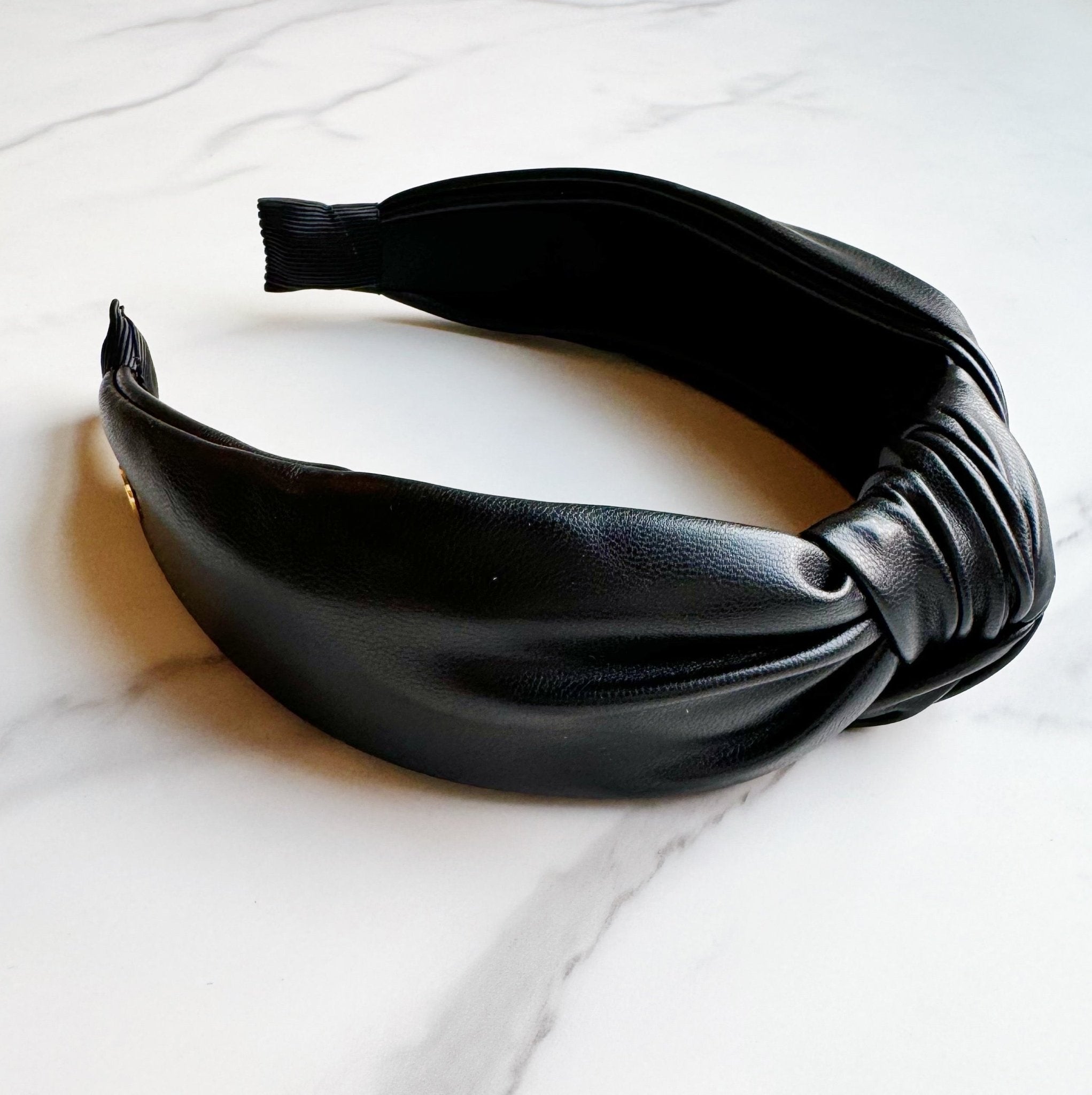 Leather Better Knotted Headband - H&A Outlet