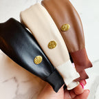 Leather Better Knotted Headband - H&A Outlet