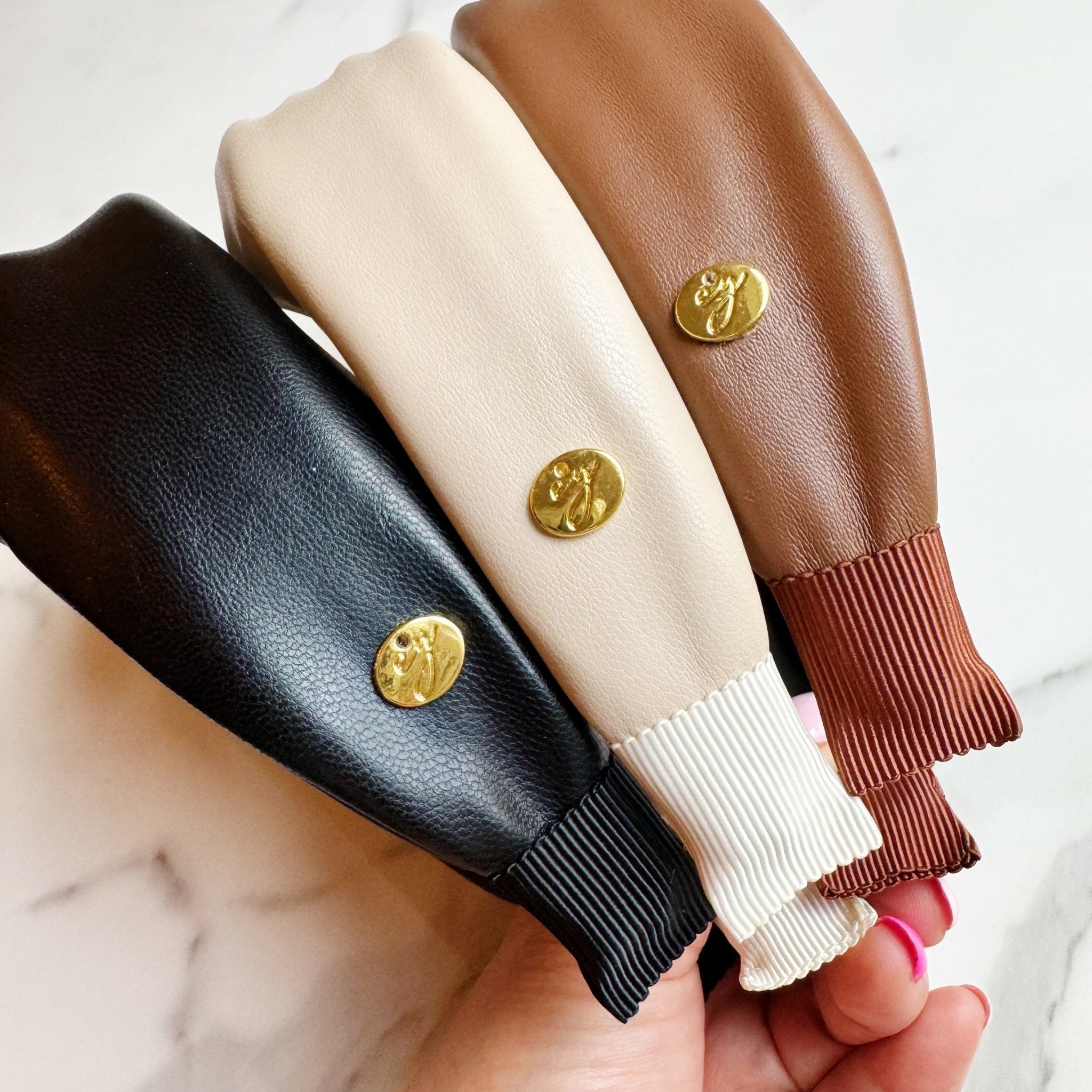 Leather Better Knotted Headband - H&A Outlet