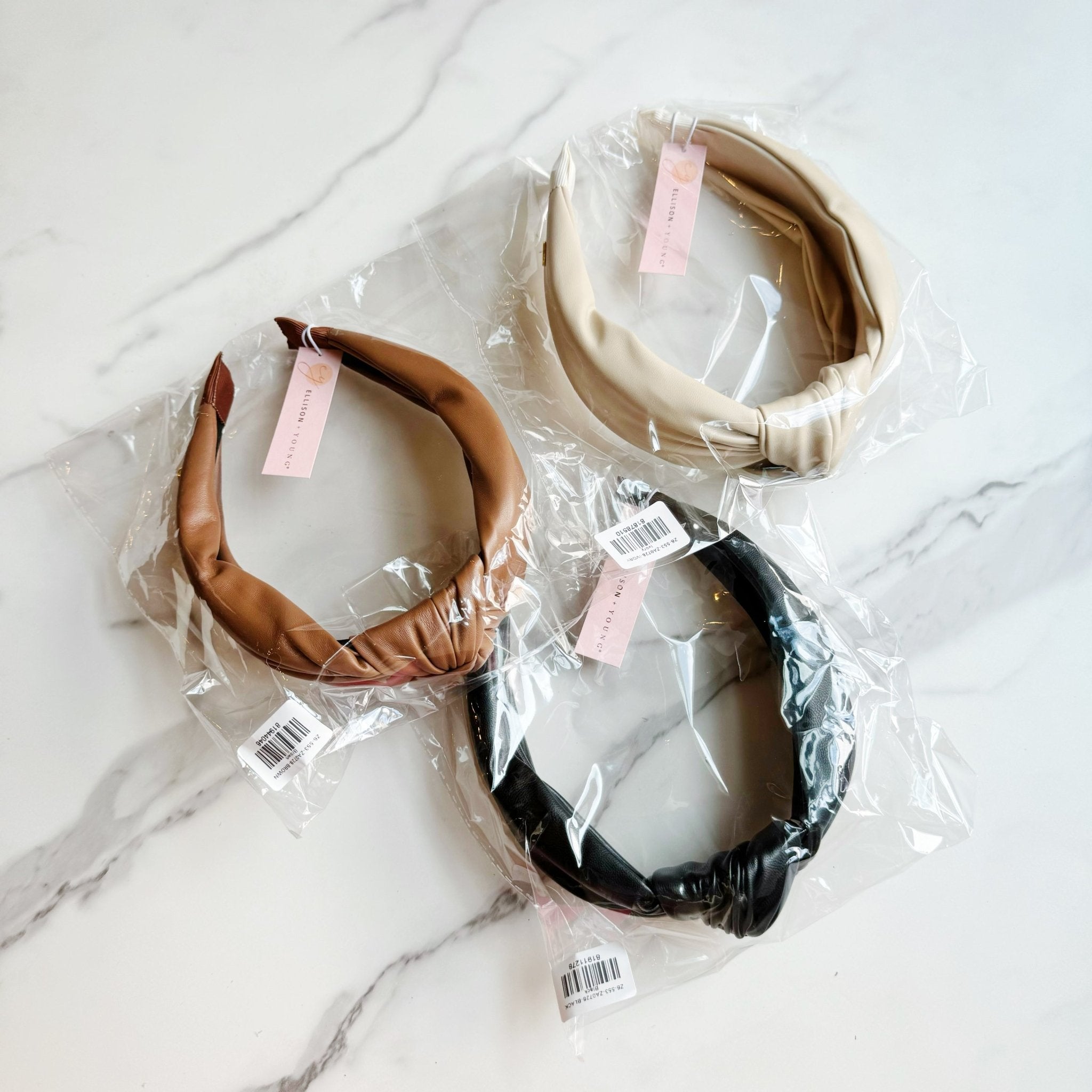 Leather Better Knotted Headband - H&A Outlet