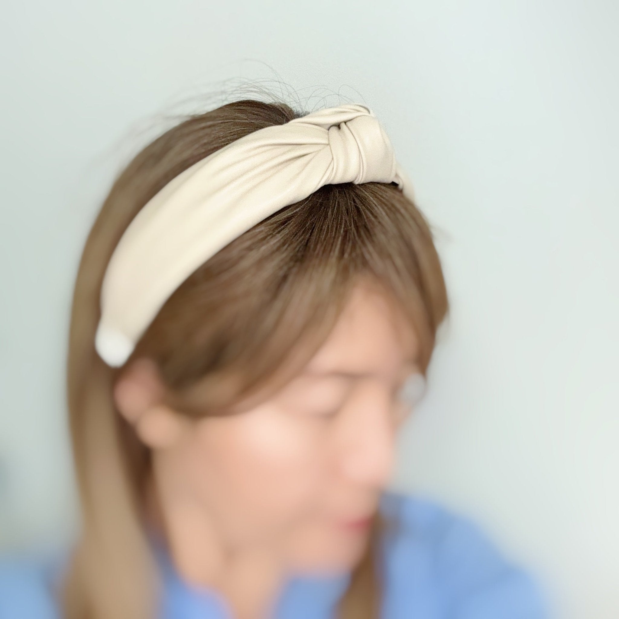 Leather Better Knotted Headband - H&A Outlet