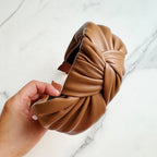 Leather Better Knotted Headband - H&A Outlet