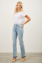 Mid Rise Flare With Released Hem - H&A Outlet