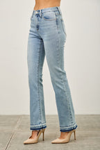 Mid Rise Flare With Released Hem - H&A Outlet