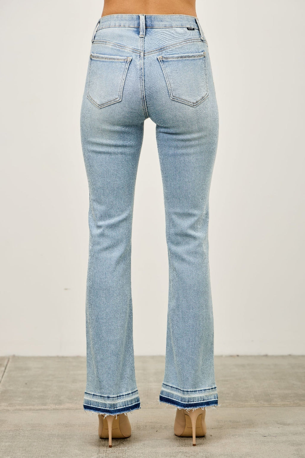 Mid Rise Flare With Released Hem - H&A Outlet