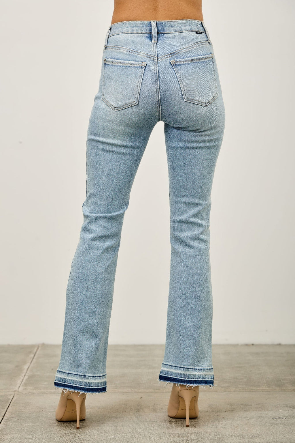 Mid Rise Flare With Released Hem - H&A Outlet