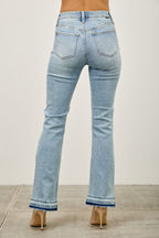 Mid Rise Flare With Released Hem - H&A Outlet