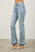 Mid Rise Flare With Released Hem - H&A Outlet