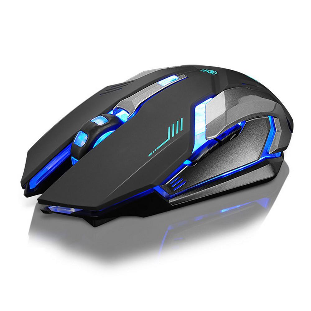 Ninja Dragon Stealth 7 Wireless Silent LED Gaming Mouse - H&A Outlet