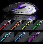 Ninja Dragon Stealth 7 Wireless Silent LED Gaming Mouse - H&A Outlet