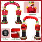OurWarm 8FT Christmas Inflatables Outdoor Decorations,Giant Nutcracker - H&A Outlet