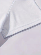 Paris Print T-shirt, Short Sleeve Crew Neck Casual Top for Summer & - H&A Outlet