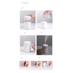 Portable Air Humidifier Aroma Essential Oil Diffuser for Car Home - H&A Outlet