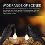 Raven Desk Lamp Halloween Decoration Crow Light for Halloween Decor - H&A Outlet