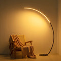 RGBW Modern Curve Floor Lamp | New Version - H&A Outlet