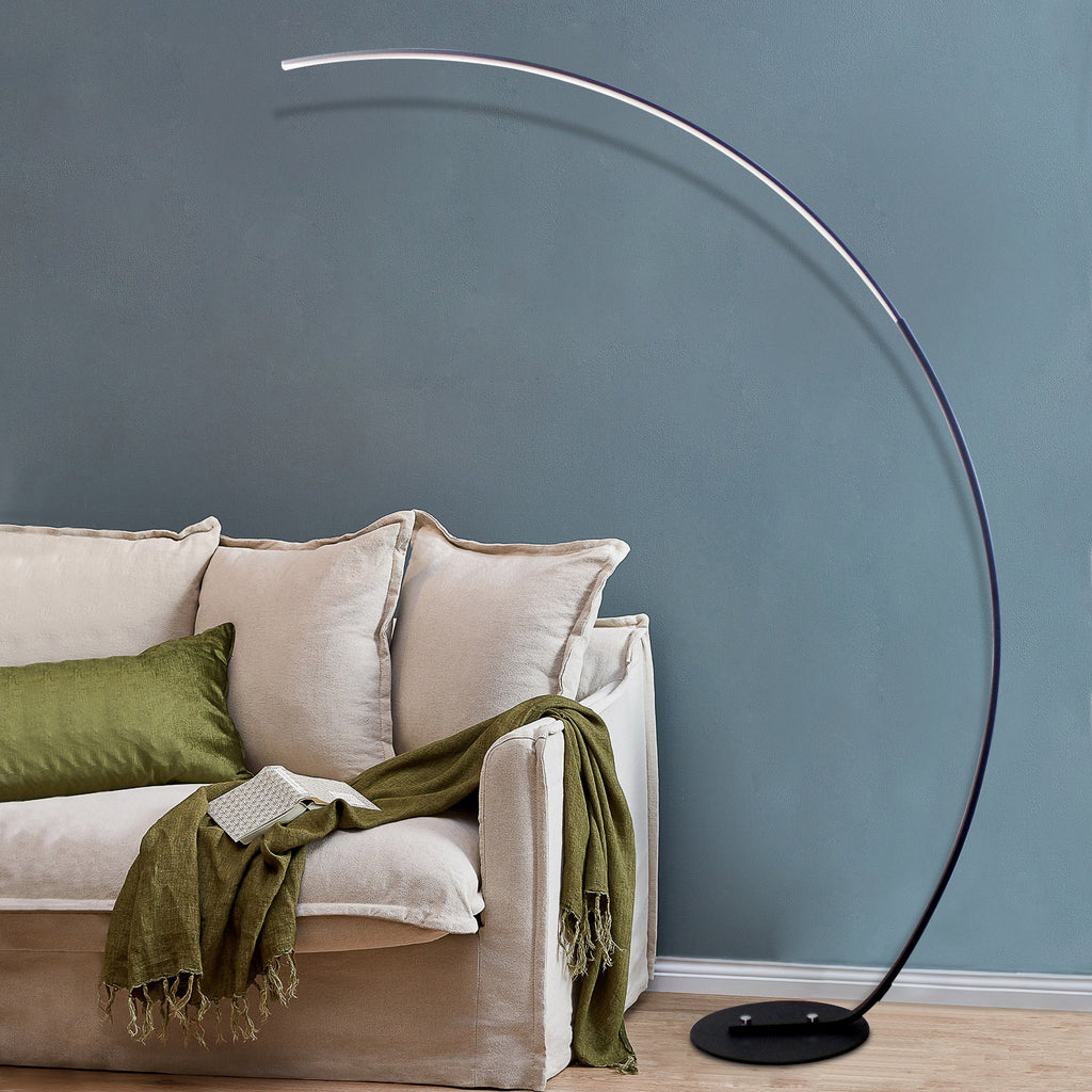 RGBW Modern Curve Floor Lamp | New Version - H&A Outlet