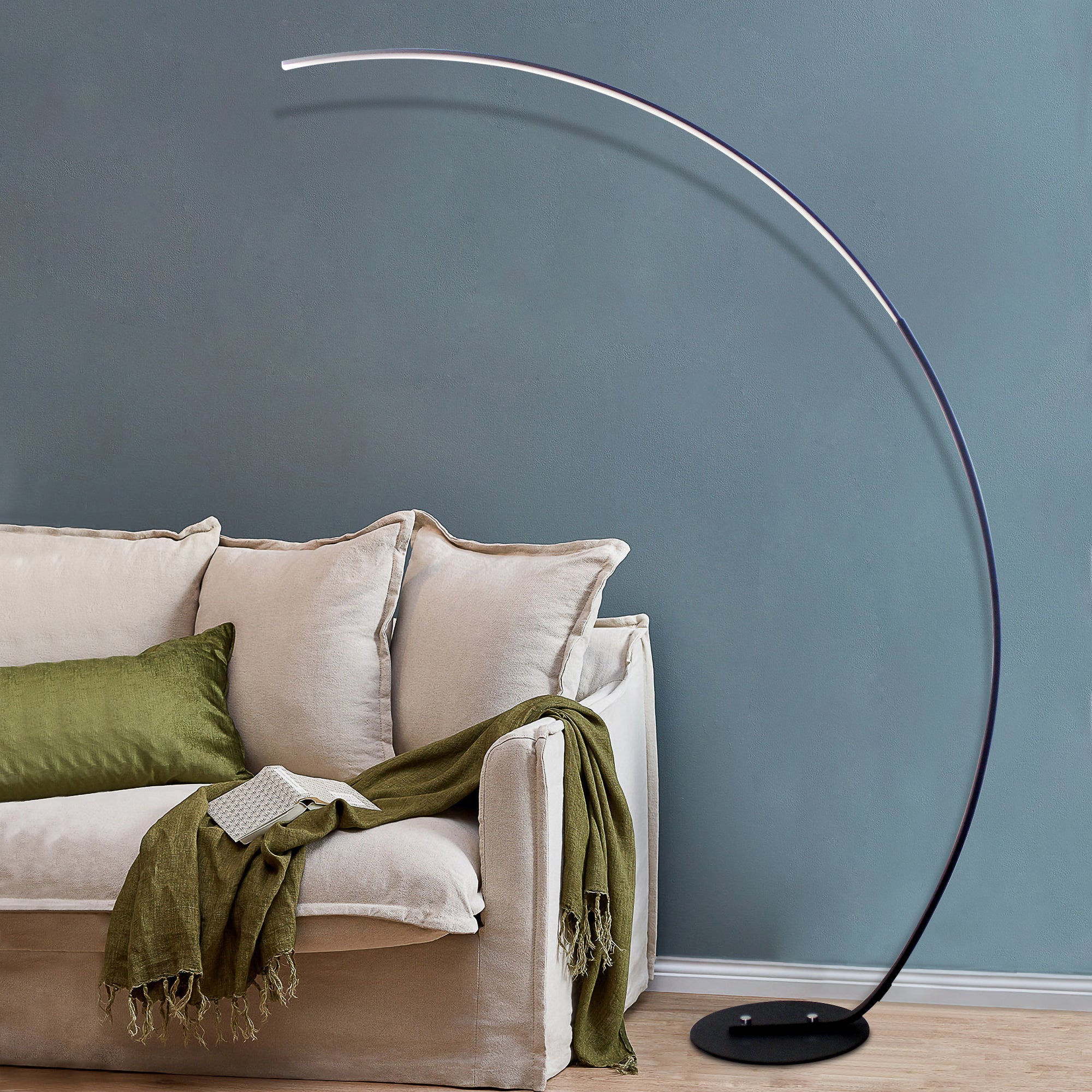 RGBW Modern Curve Floor Lamp | New Version - H&A Outlet