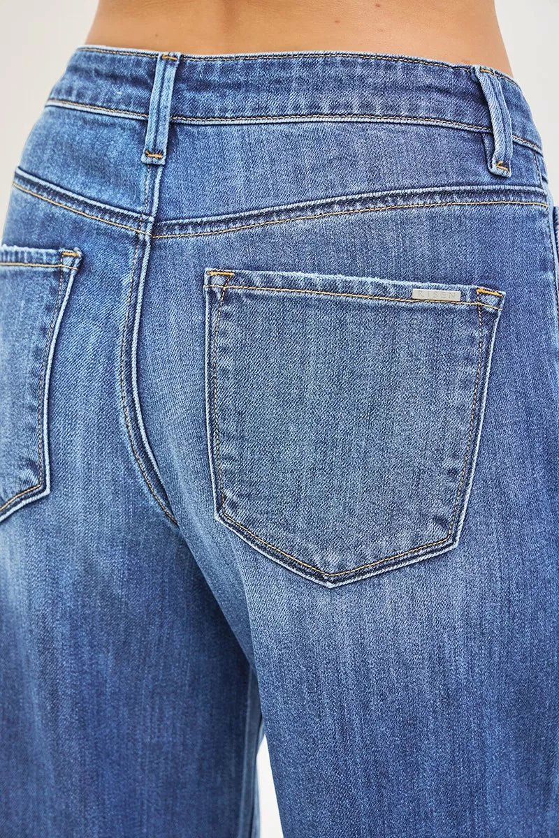 RISEN Slouchy Baggy Jeans with Pockets - H&A Outlet