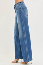 RISEN Slouchy Baggy Jeans with Pockets - H&A Outlet