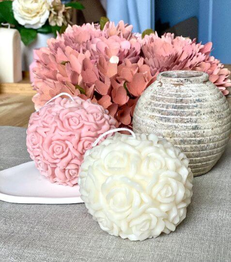 Rose Blossom Candle - H&A Outlet