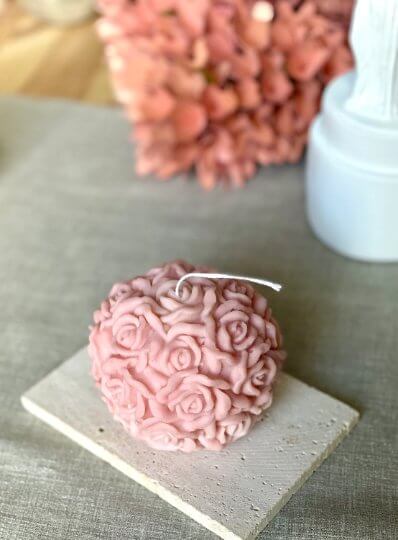 Rose Blossom Candle - H&A Outlet