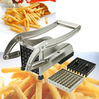 Stainless Steel French Fries and Potato Cutter with 2 Different Blades - H&A Outlet