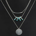 Turquoise Multilayer Necklace - H&A Outlet