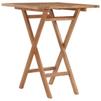 vidaXL 3 Piece Patio Dining Set Solid Wood Teak - H&A Outlet