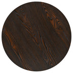 vidaXL Bistro Table Kitchen Bar Table Dining Room Table MDF and Steel Round - H&A Outlet