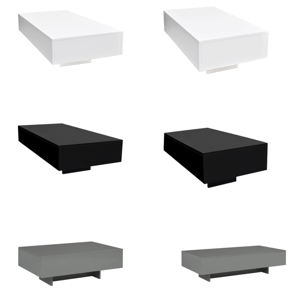 vidaXL Coffee Table Rectangular End Table Side Table Living Room Furniture - H&A Outlet