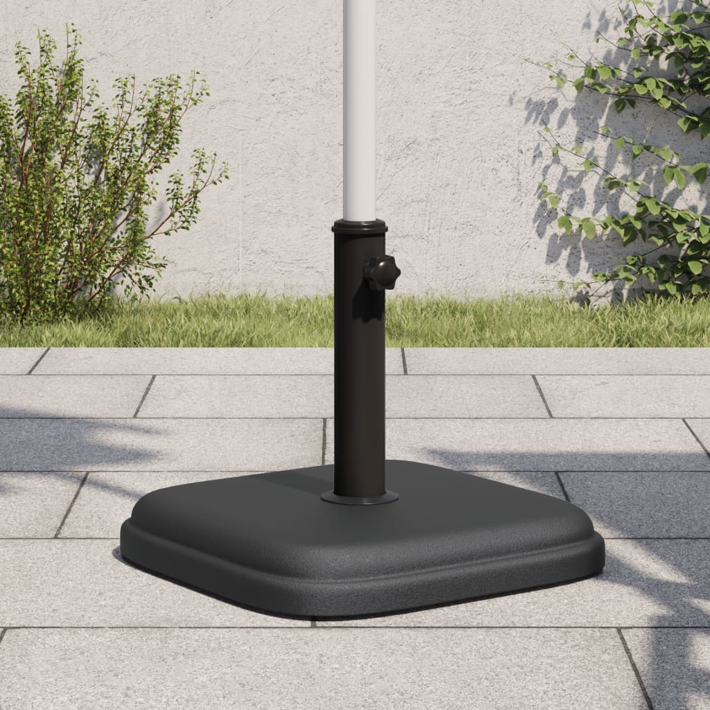 vidaXL Parasol Base for Ø1.3"/1.4"/1.5" Poles 24.3 lb Square - H&A Outlet