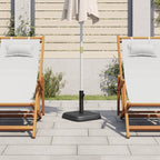 vidaXL Parasol Base for Ø1.3"/1.4"/1.5" Poles 24.3 lb Square - H&A Outlet