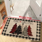 VIKAMA Christmas Tree Theme Rug, Soft Non - Slip Home Decor, Entrance - H&A Outlet