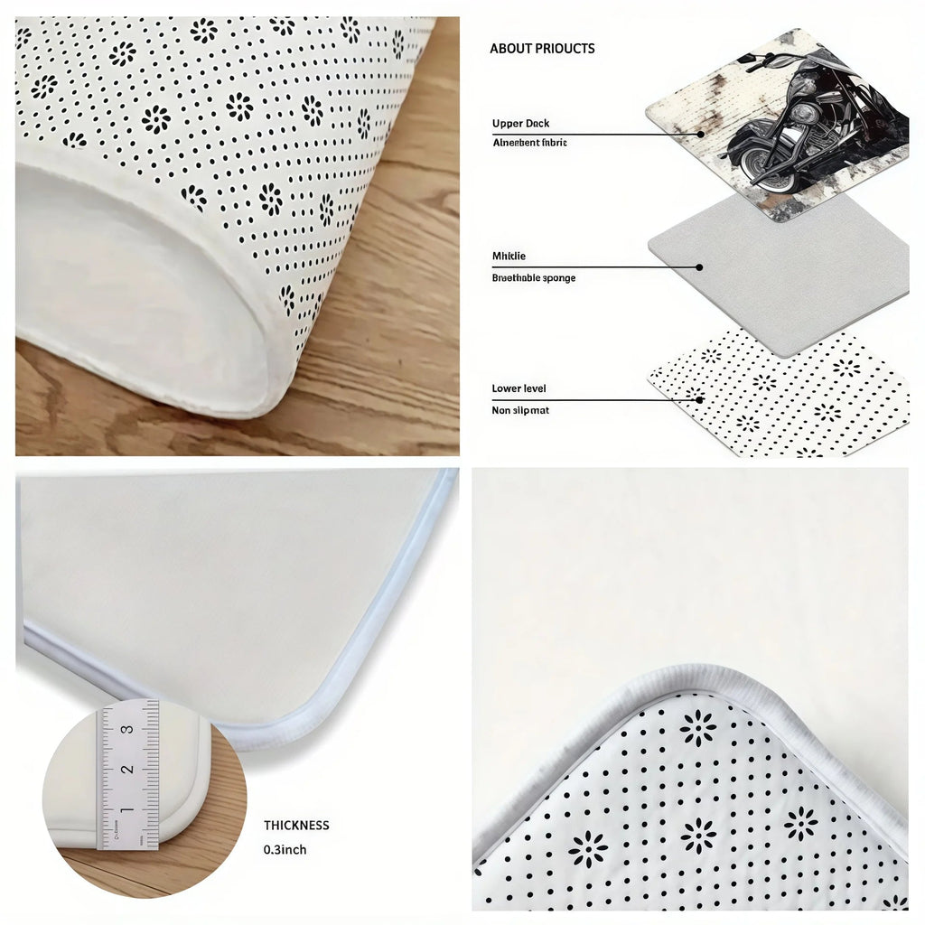 VIKAMA Christmas Tree Theme Rug, Soft Non - Slip Home Decor, Entrance - H&A Outlet