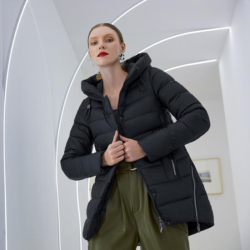Women warm hooded winter coat women jacket casual parkas jacket - H&A Outlet