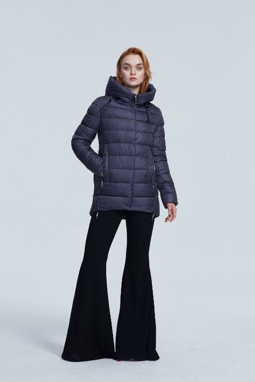 Women warm hooded winter coat women jacket casual parkas jacket - H&A Outlet